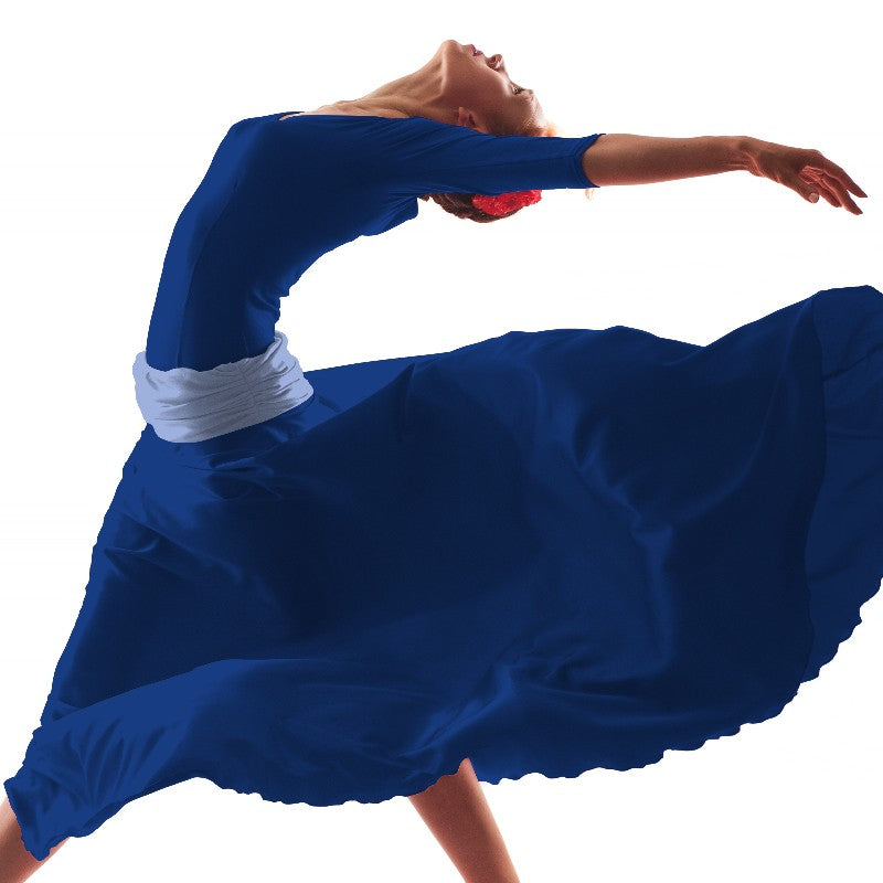 Tecido Crepe Azul Vitoriano - Ribes y Casals