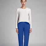 Tecido Crepe Azul Vitoriano - Ribes y Casals