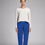 Tecido Crepe Azul Vitoriano - Ribes y Casals