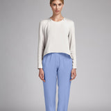 Tecido Crepe Celeste - Ribes y Casals