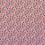 Tecido Crepe Estampado Flor Pequena Oriental Pêssego - Ribes y Casals