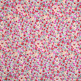 Tecido Crepe Estampado Liberty Flor Vermelho - Ribes y Casals