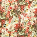 Tecido Crepe Estampado Cobra Amarelo - Ribes y Casals