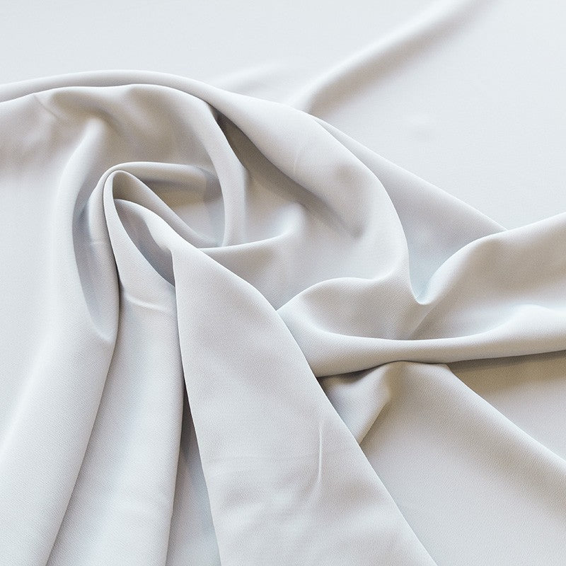 Tecido Crepe Cinzento Esverdeado - Ribes y Casals