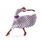 Tecido Crepe Bola Cíclame 3,5 cm - Ribes y Casals