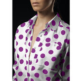 Tecido Crepe Bola Cíclame 3,5 cm - Ribes y Casals