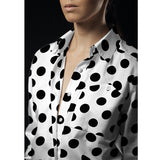 Tecido Crepe Bola Preto  3,5 cm - Ribes y Casals