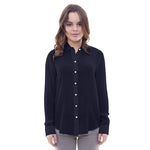 Tecido Crepe Marroquino Preto - Ribes y Casals