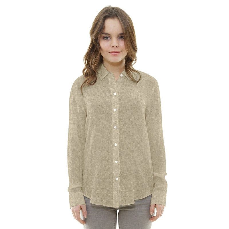 Tecido Crepe Marroquino Bege - Ribes y Casals