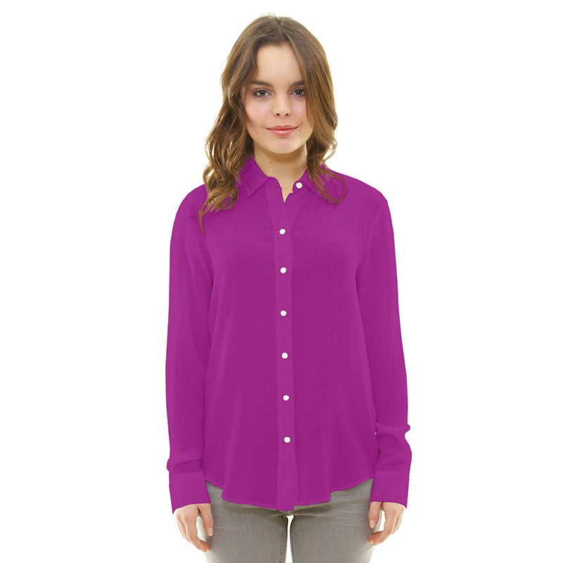 Tecido Crepe Marroquino Ciclame - Ribes y Casals