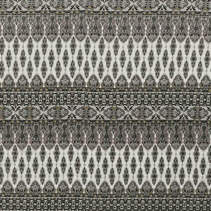 Tecido Crepe Marroquino Mosaico Cinzento - Ribes y Casals