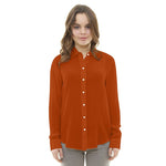 Tecido Crepe Marroquino Laranja Fluorescente - Ribes y Casals