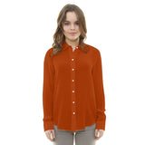 Tecido Crepe Marroquino Laranja Fluorescente - Ribes y Casals