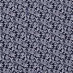 Tecido Crepe Marroquino Pétalas Marinho - Ribes y Casals