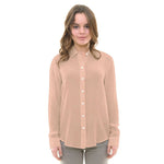 Tecido Crepe Marroquino Salmão - Ribes y Casals