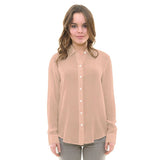 Tecido Crepe Marroquino Salmão - Ribes y Casals