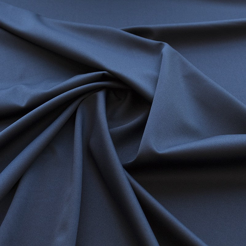 Tecido de Malha Neopreno Crepe Azul-marinho - Ribes y Casals