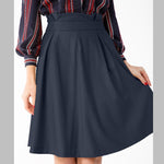 Tecido Crepe Empoado Azul-marinho - Ribes y Casals