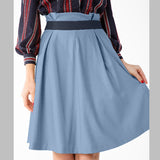 Tecido Crepe Empoado Azul - Ribes y Casals