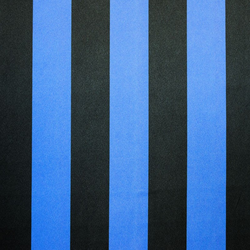 Tela Crepe Franjas Azul - Ribes y Casals