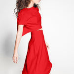 Tecido Crepe Vermelho - Ribes y Casals