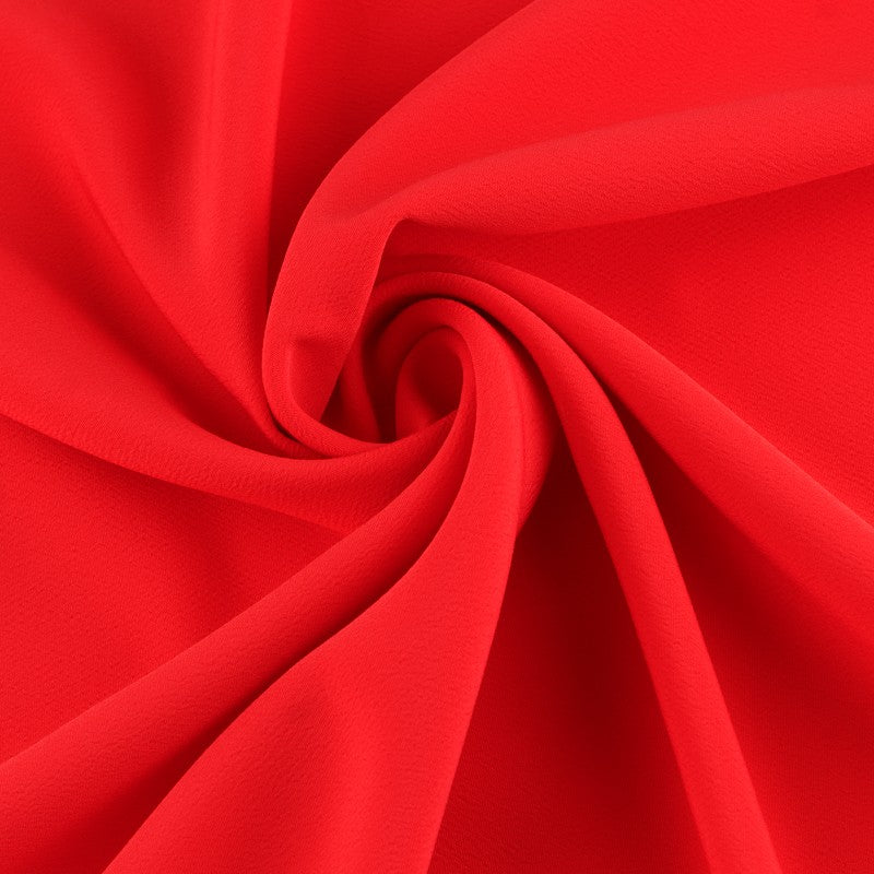 Tecido Crepe Vermelho - Ribes y Casals