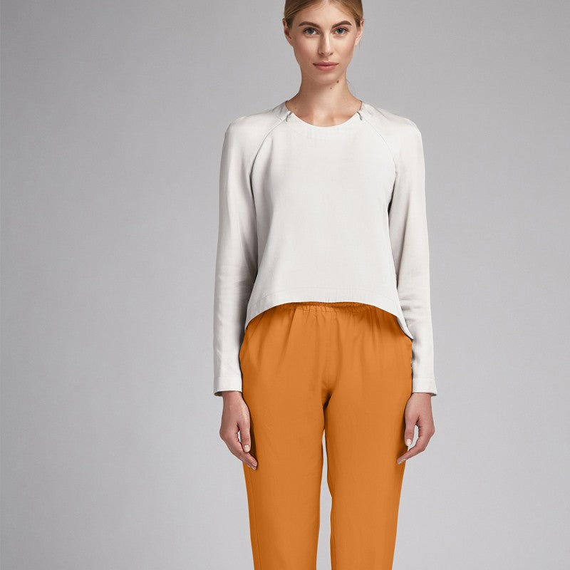 Tecido Crepe Vermelho Coral - Ribes y Casals