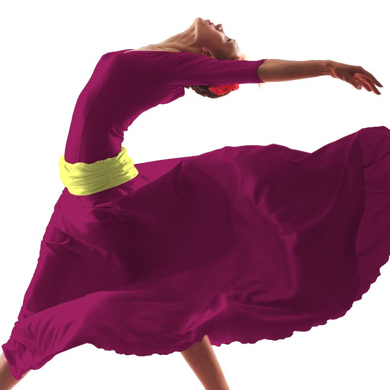 Tecido Crepe Rosa Forte - Ribes y Casals