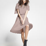 Tecido Crepe Rosa - Ribes y Casals