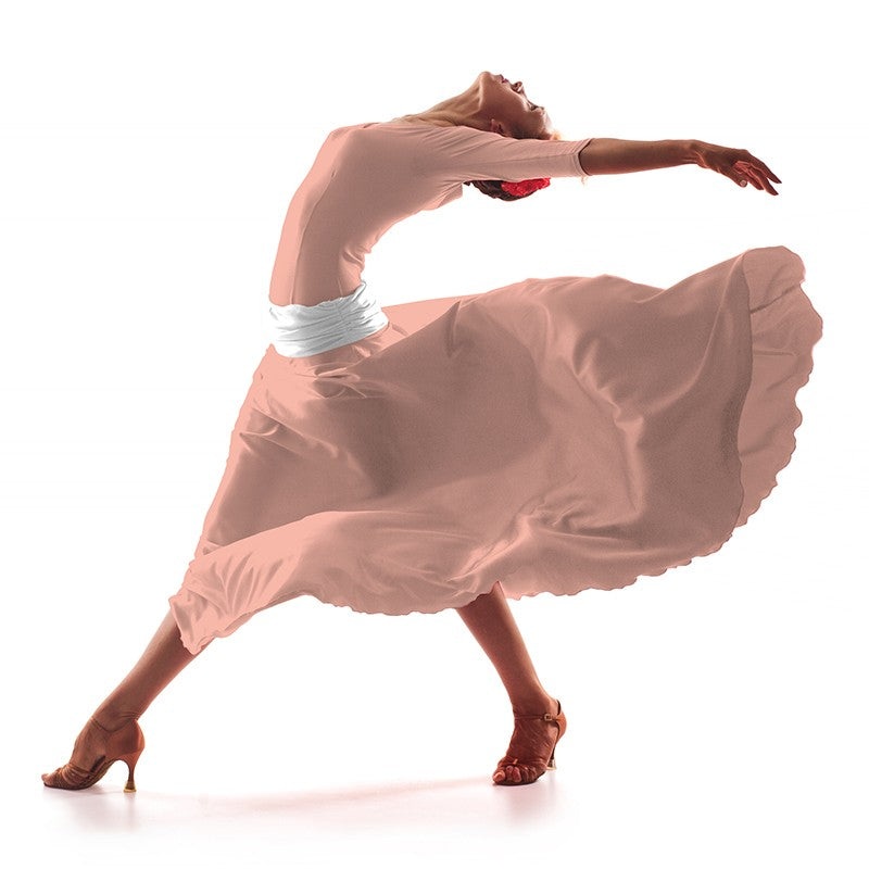 Tecido Crepe Salmão - Ribes y Casals