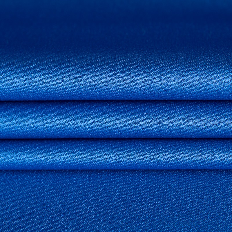 Tecido Crepe Acetinado Azul Elétrico - Ribes y Casals