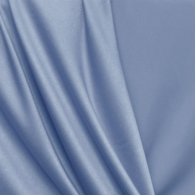 Tecido Crepe Acetinado Azul Empoado - Ribes y Casals