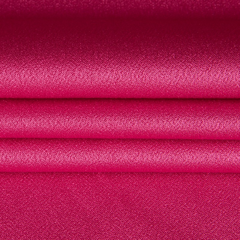Tecido Crepe Acetinado Fúcsia - Ribes y Casals