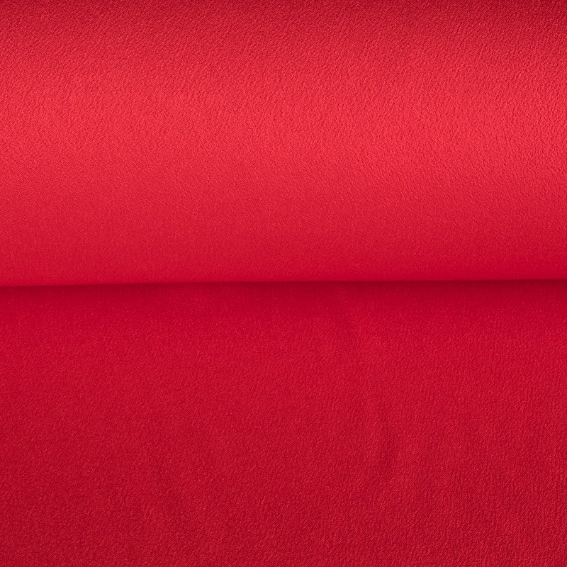 Tecido Crepe Acetinado Vermelho - Ribes y Casals
