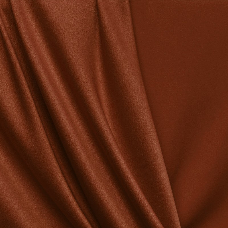 Tecido Crepe Acetinado Cor-de-tijolo - Ribes y Casals