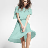 Tecido Crepe Turquesa - Ribes y Casals