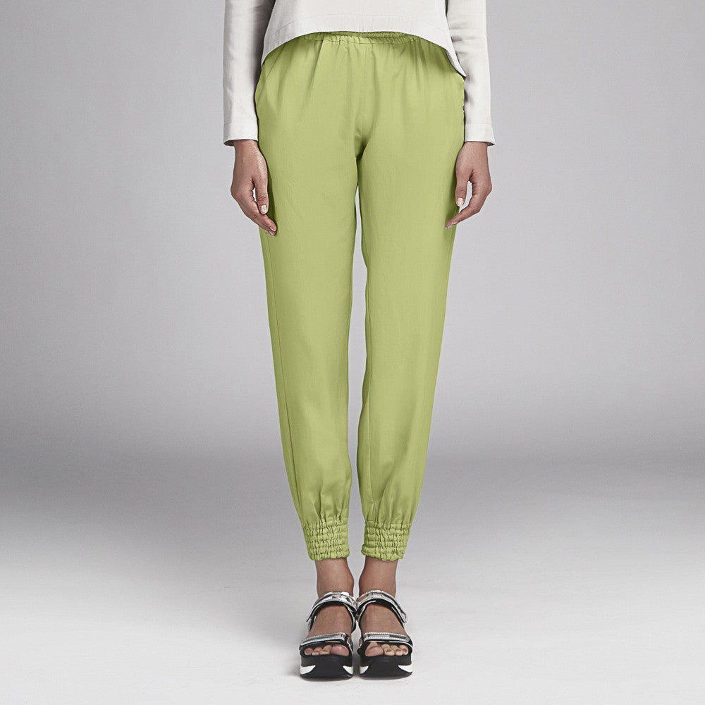 Tecido Crepe Verde Pistache - Ribes y Casals