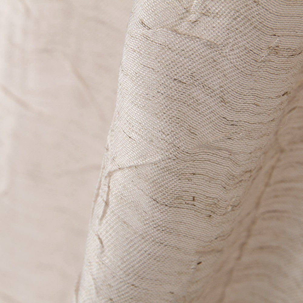 Tecido Crush Branco Sujo - Ribes y Casals