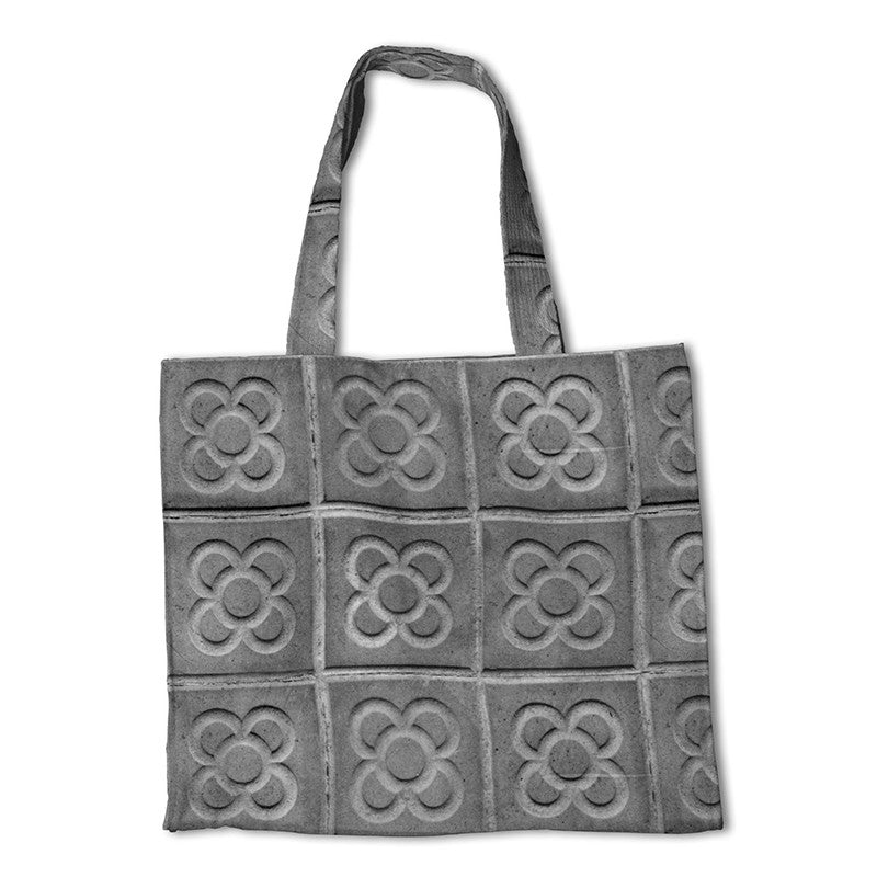 Tecido de Algodão Calçadas Barcelona Cinzento - Ribes y Casals