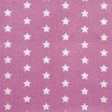 Tecido de Algodão Estrelas Fundo Rosa - Ribes y Casals