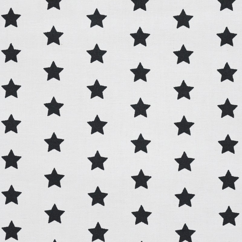 Tecido de Algodão Estrelas Preto - Ribes y Casals