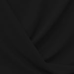 Tecido de Gaze Poliéster Preto - Ribes y Casals