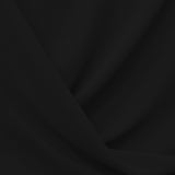 Tecido de Gaze Poliéster Preto - Ribes y Casals