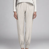 Tecido de Linho Oxford Bege - Ribes y Casals