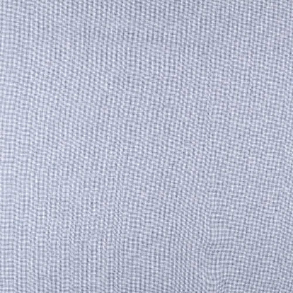 Tecido de Linho Pied de Poule Azul - Ribes y Casals