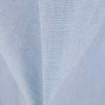 Tecido de Linho Pied de Poule Azul Celeste - Ribes y Casals