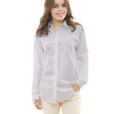 Tecido de Linho Listras Bege - Ribes y Casals