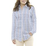 Tecido de Linho Soft Azul - Ribes y Casals