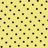 Tecido Polka Dot Cetim Amarelo Pálido - Ribes y Casals