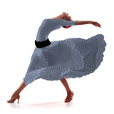 Tecido Polka Dot Cetim Celeste - Ribes y Casals